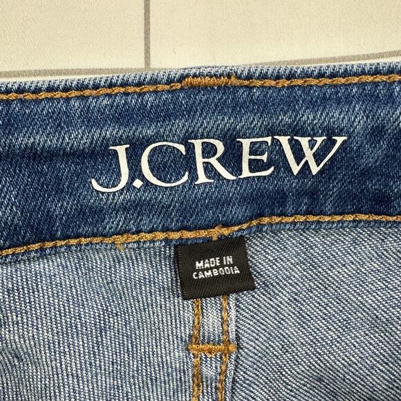 J.Crew Jeans Womens 32 Blue Skinny Flare Margaret Wash High Rise 70s Retro Boho - Picture 4 of 14